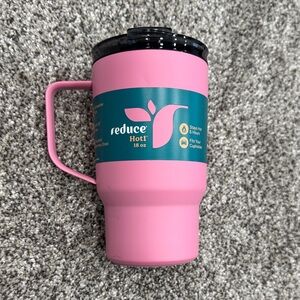 18oz Pink Travel Mug